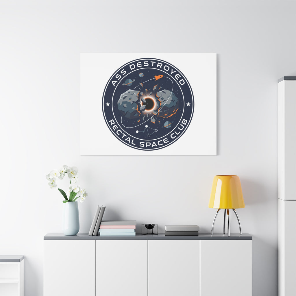 Cosmic Mission Patch Canvas | Space, Rocket, Astronaut, Deep Space