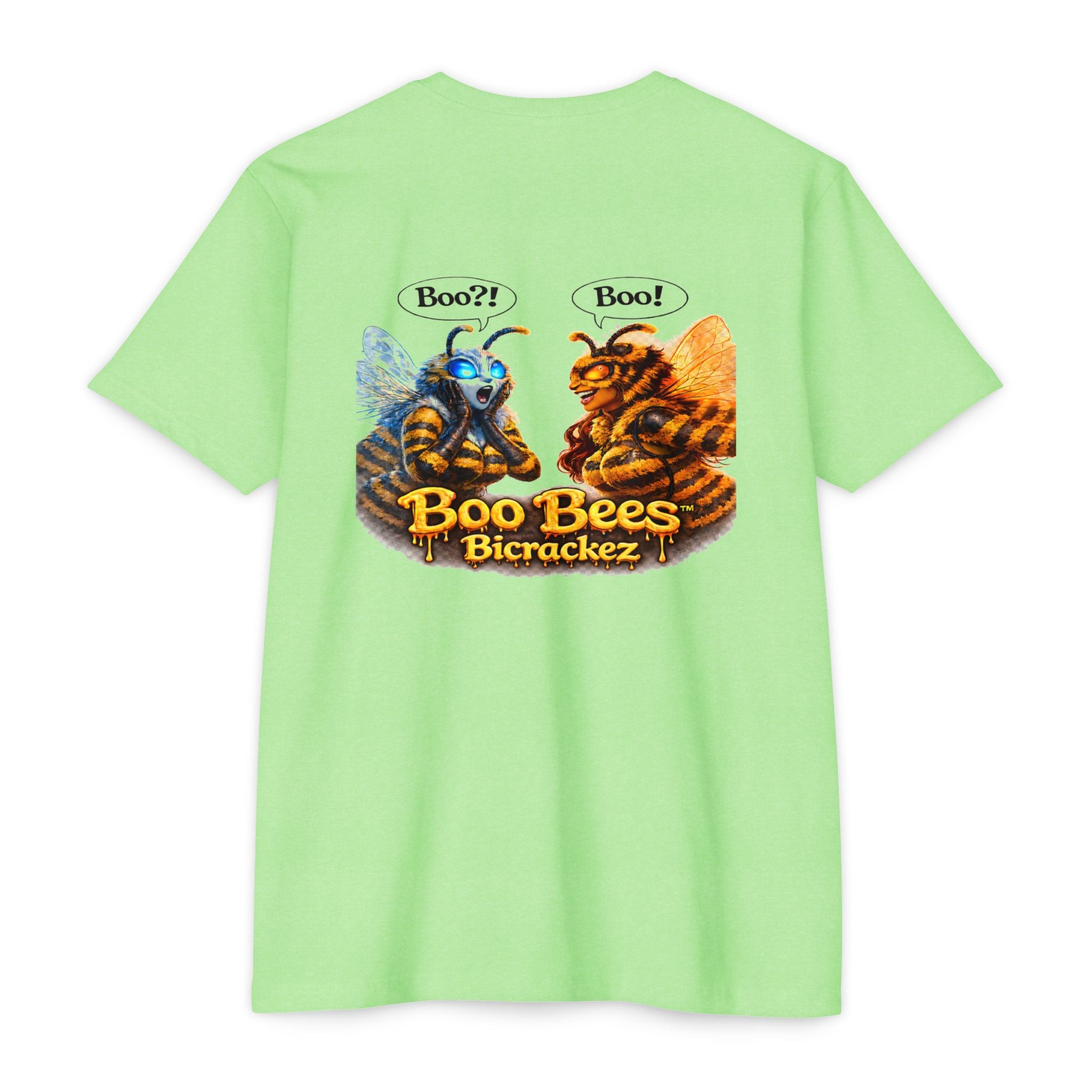 Boo Bees Graphic T-Shirt — 'Boo? Boo!' Bee Halloween Tee
