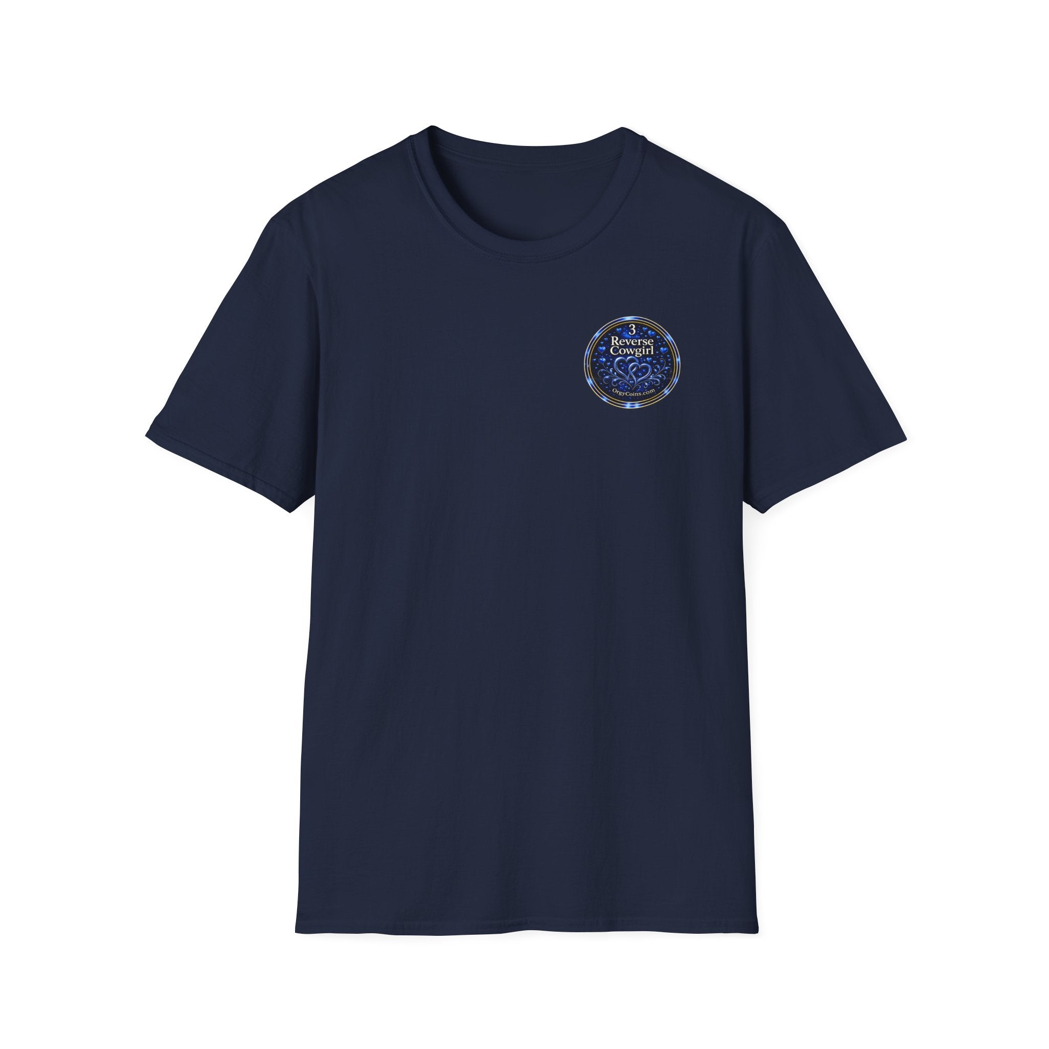 Reverse Cowgirl T‑Shirt — Orgy Coin 3