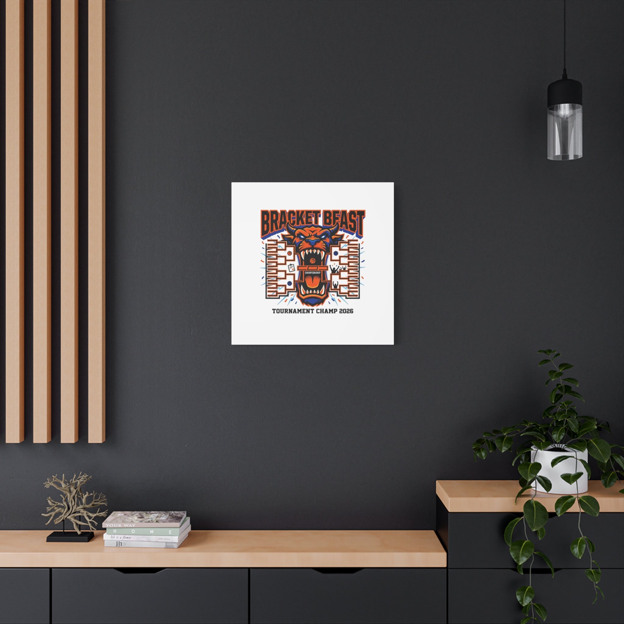 Bracket Beast Canvas | College Tournament Bracket, Gameday Hoops 2026
