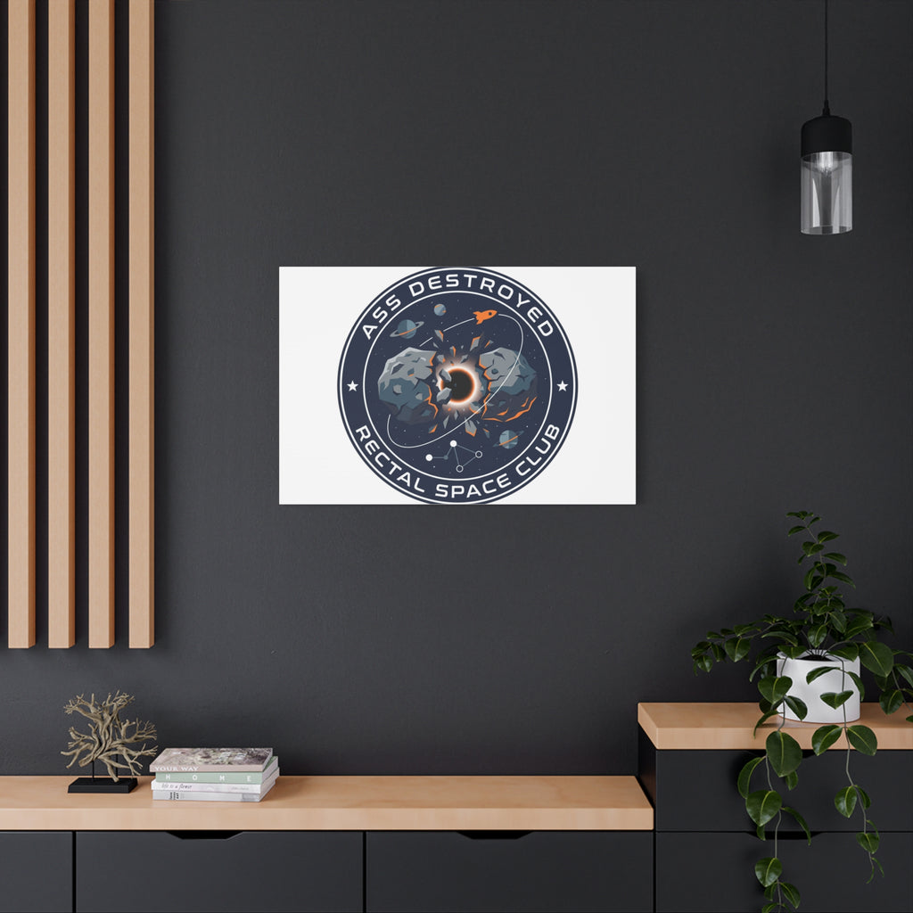 Cosmic Mission Patch Canvas | Space, Rocket, Astronaut, Deep Space