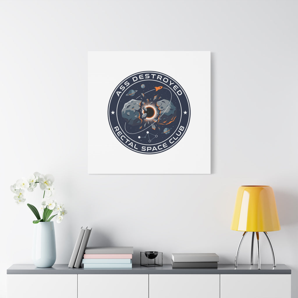 Cosmic Mission Patch Canvas | Space, Rocket, Astronaut, Deep Space