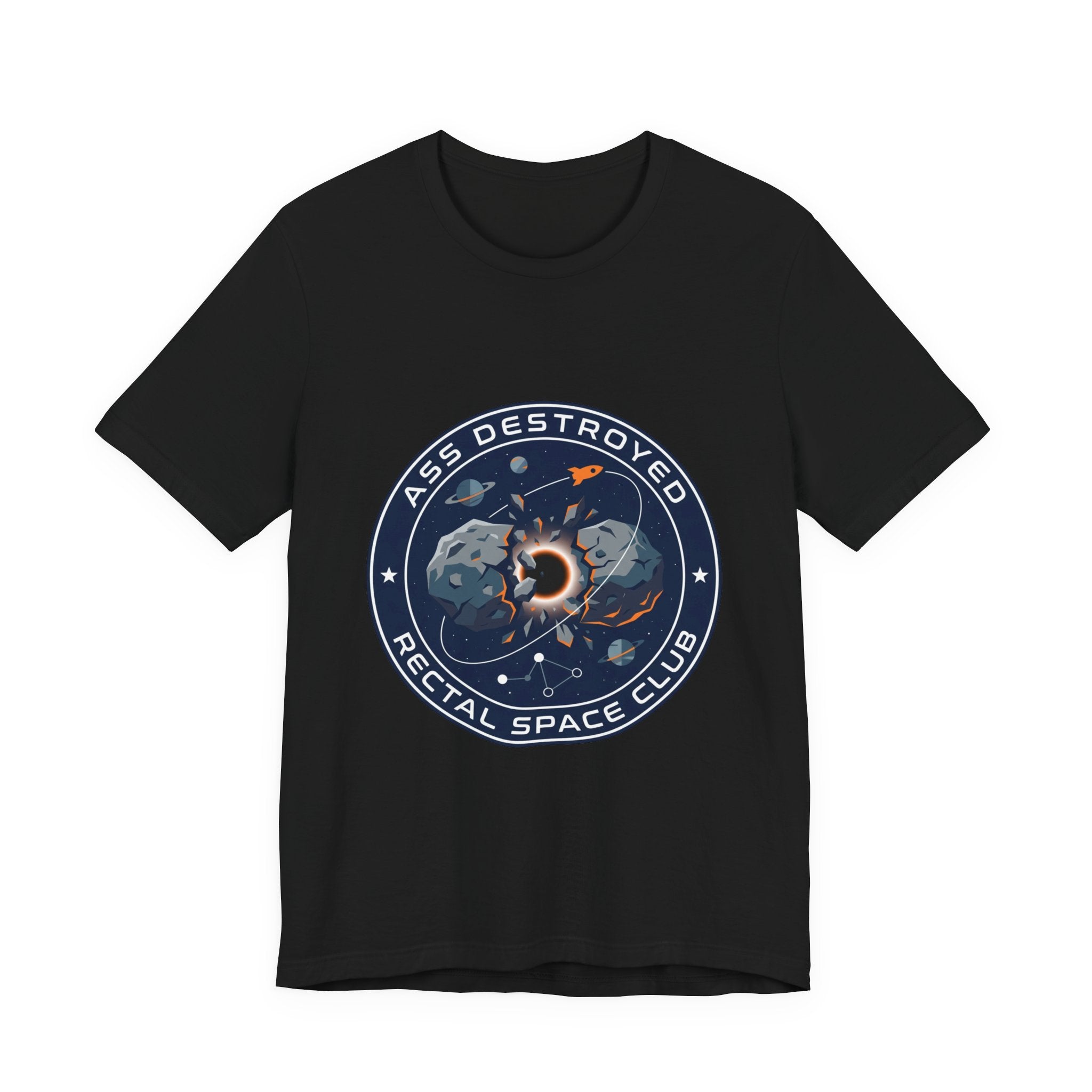 Mission Patch Rocket Tee | space, astronaut, cosmic mission patch
