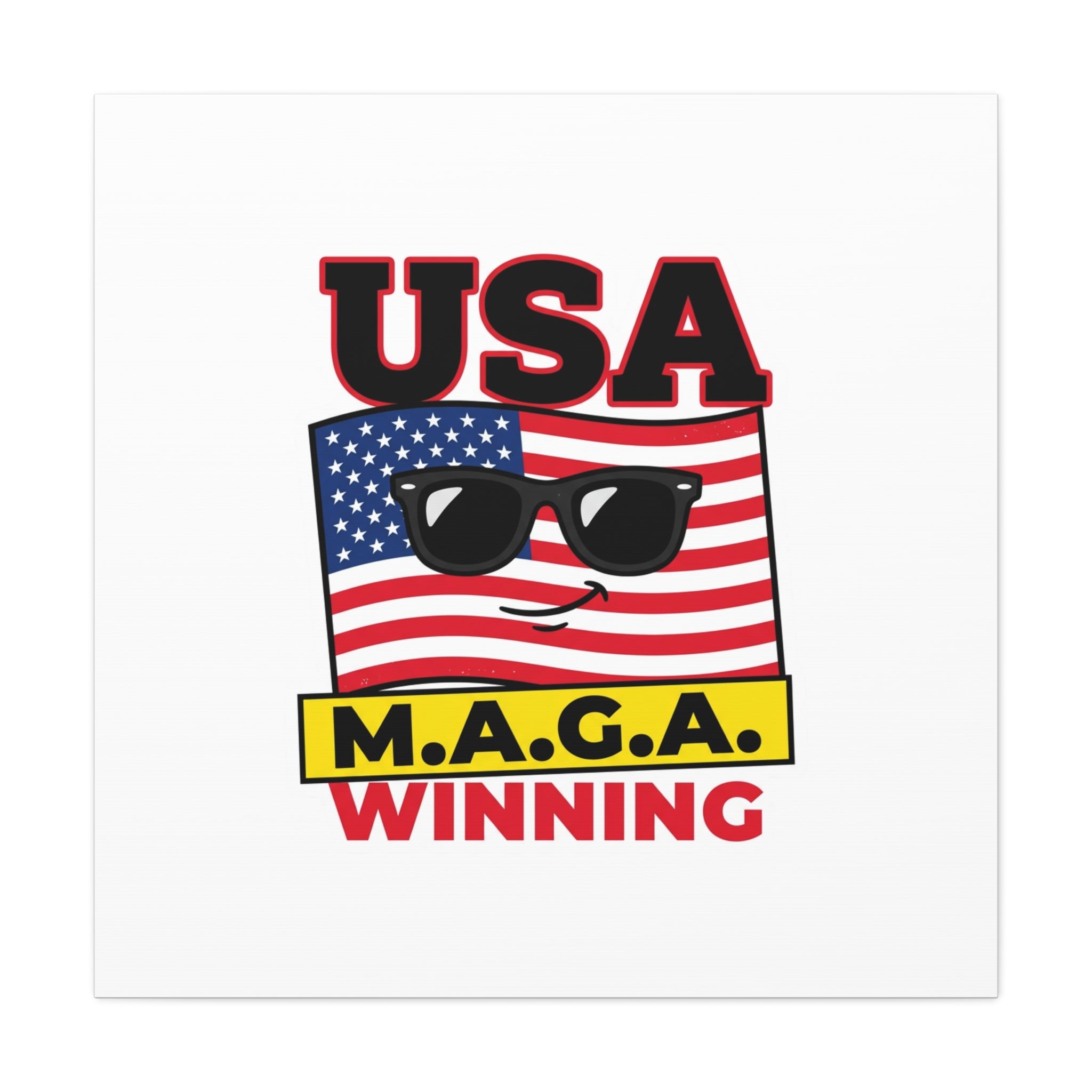 USA winning Canvas