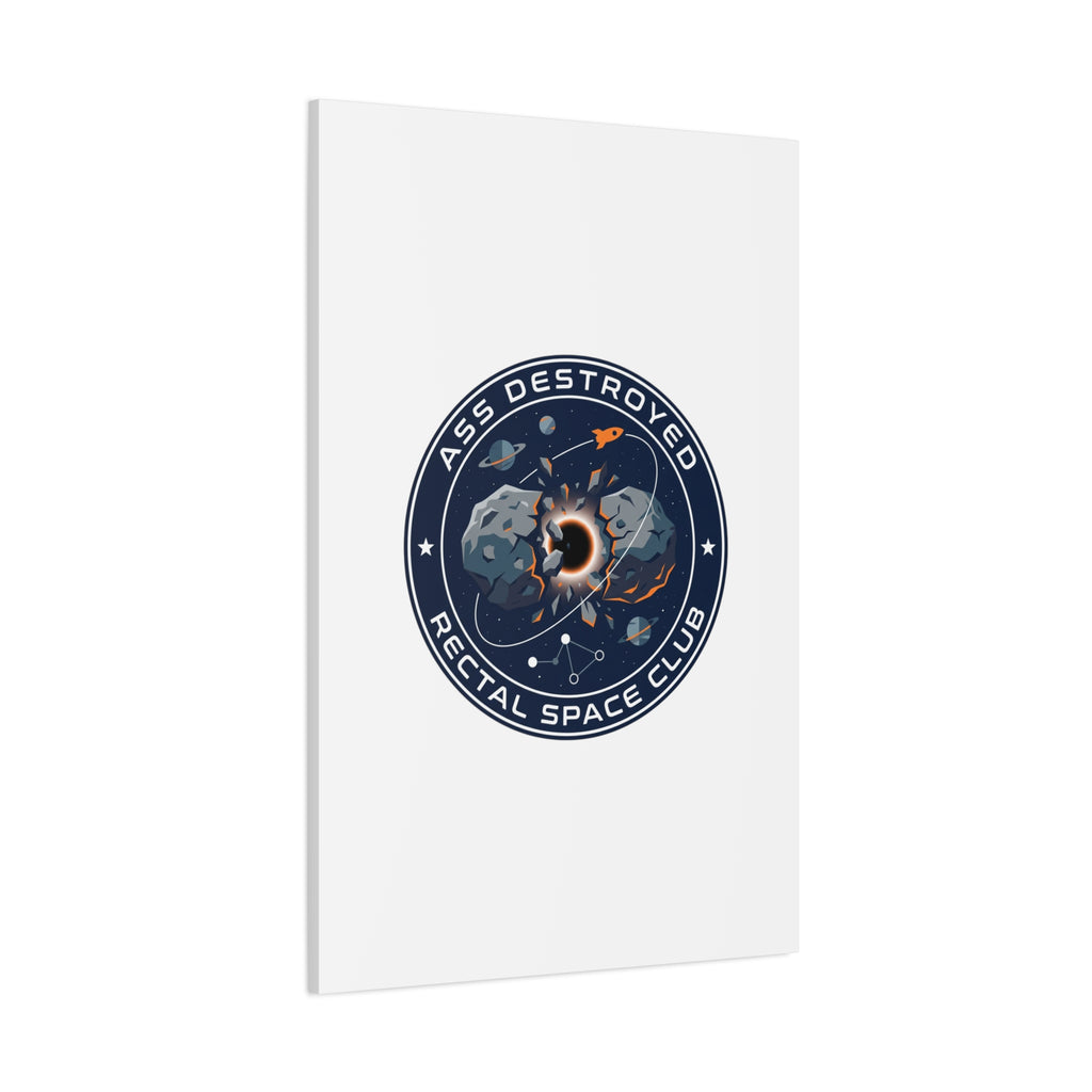 Cosmic Mission Patch Canvas | Space, Rocket, Astronaut, Deep Space