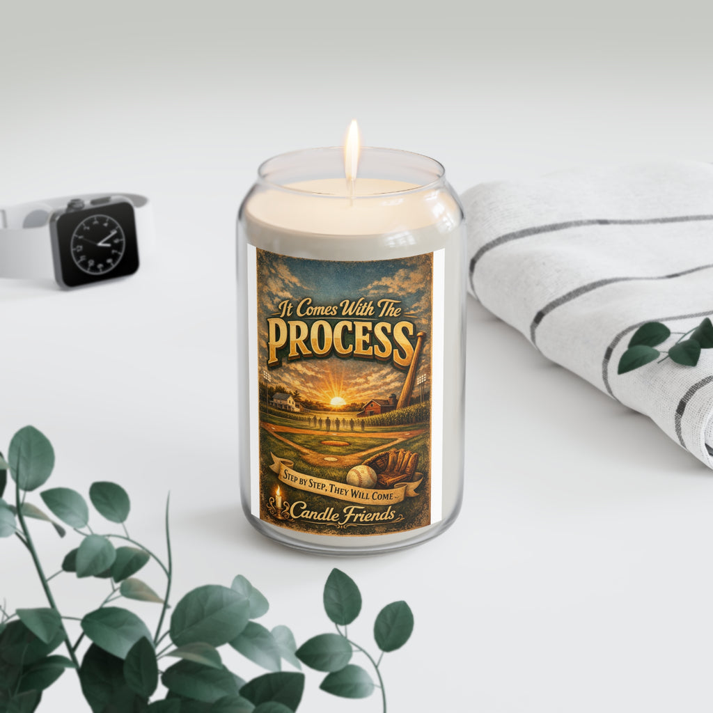 It Comes With The Process Soy Candle – 13.75oz Inspirational Scented Candle