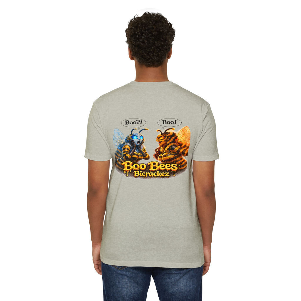 Boo Bees Graphic T-Shirt — 'Boo? Boo!' Bee Halloween Tee