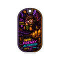 Hype Kiss-Cut Sticker — “Win Frenzy Activated” Neon Gaming Tag Sticker