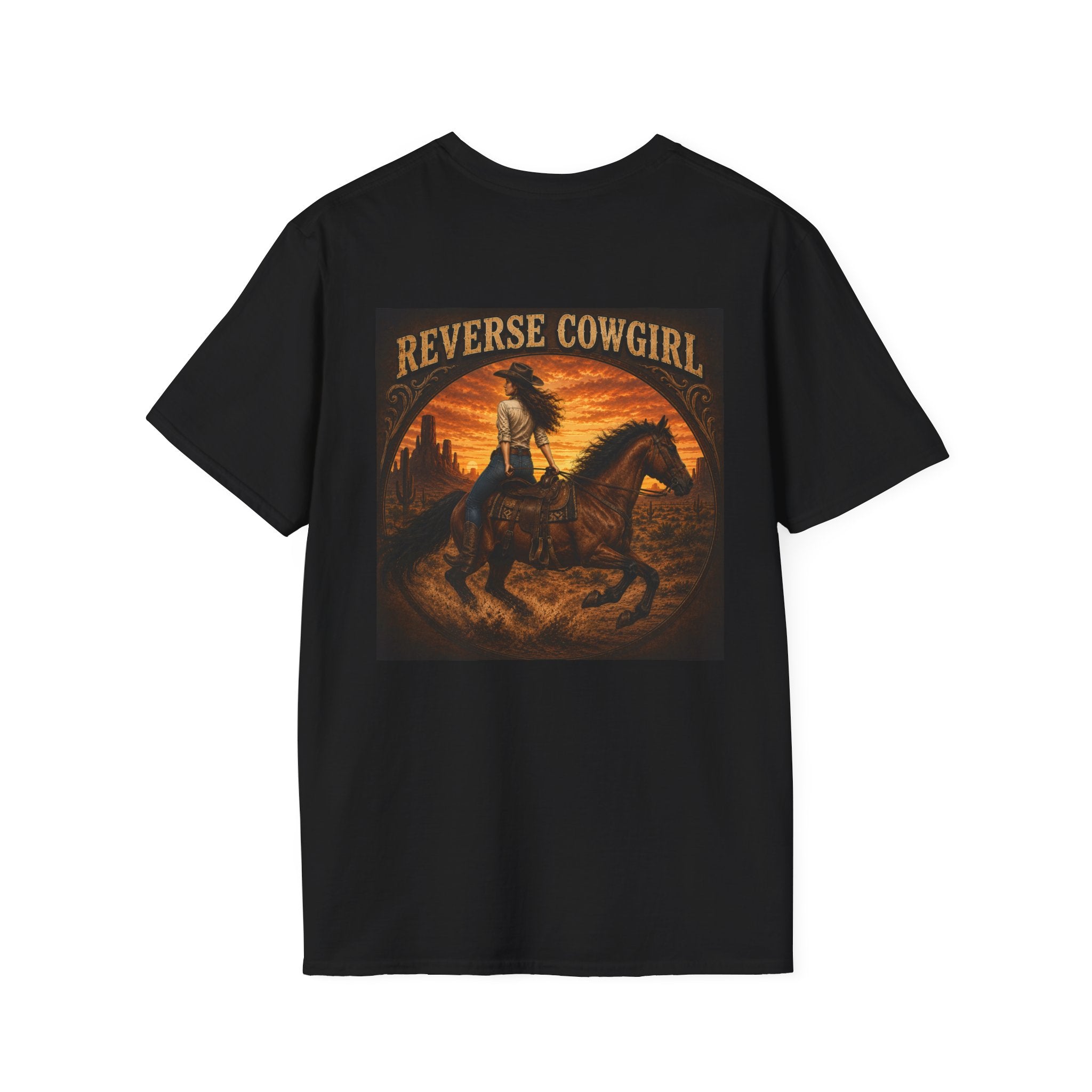 Reverse Cowgirl T‑Shirt — Orgy Coin 3