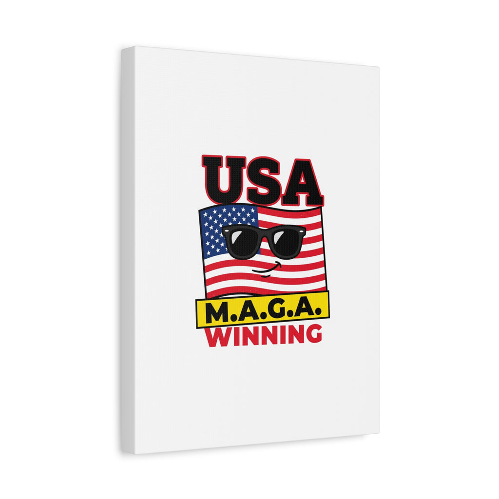 USA winning Canvas