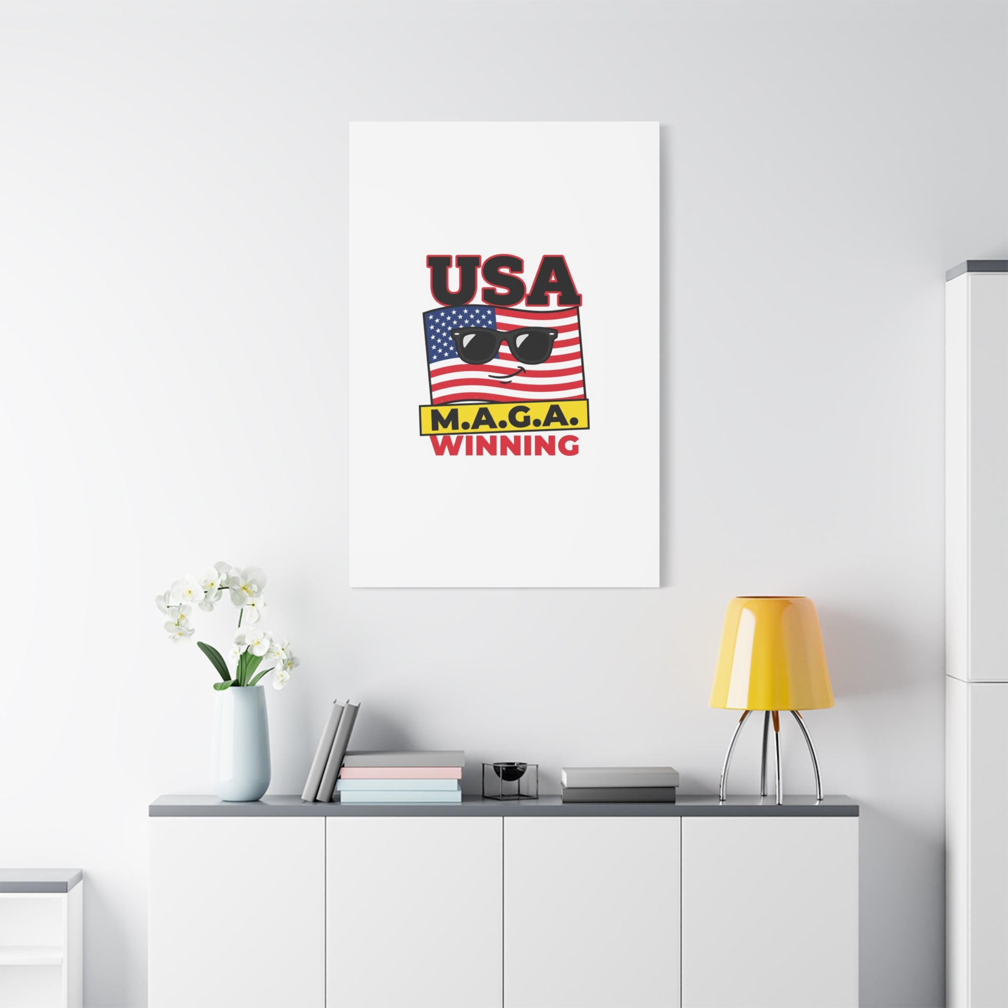 USA winning Canvas