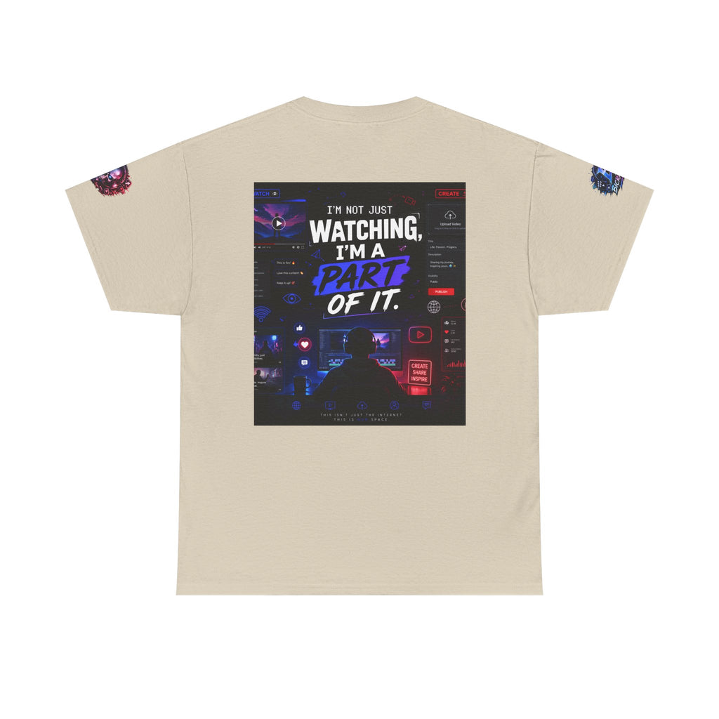 I'm A Part Of It T Shirt — Cyber Night Retro Graphic T-Shirt
