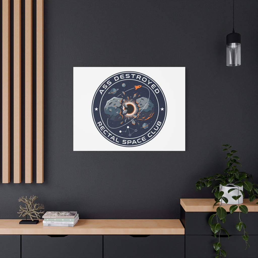 Cosmic Mission Patch Canvas | Space, Rocket, Astronaut, Deep Space