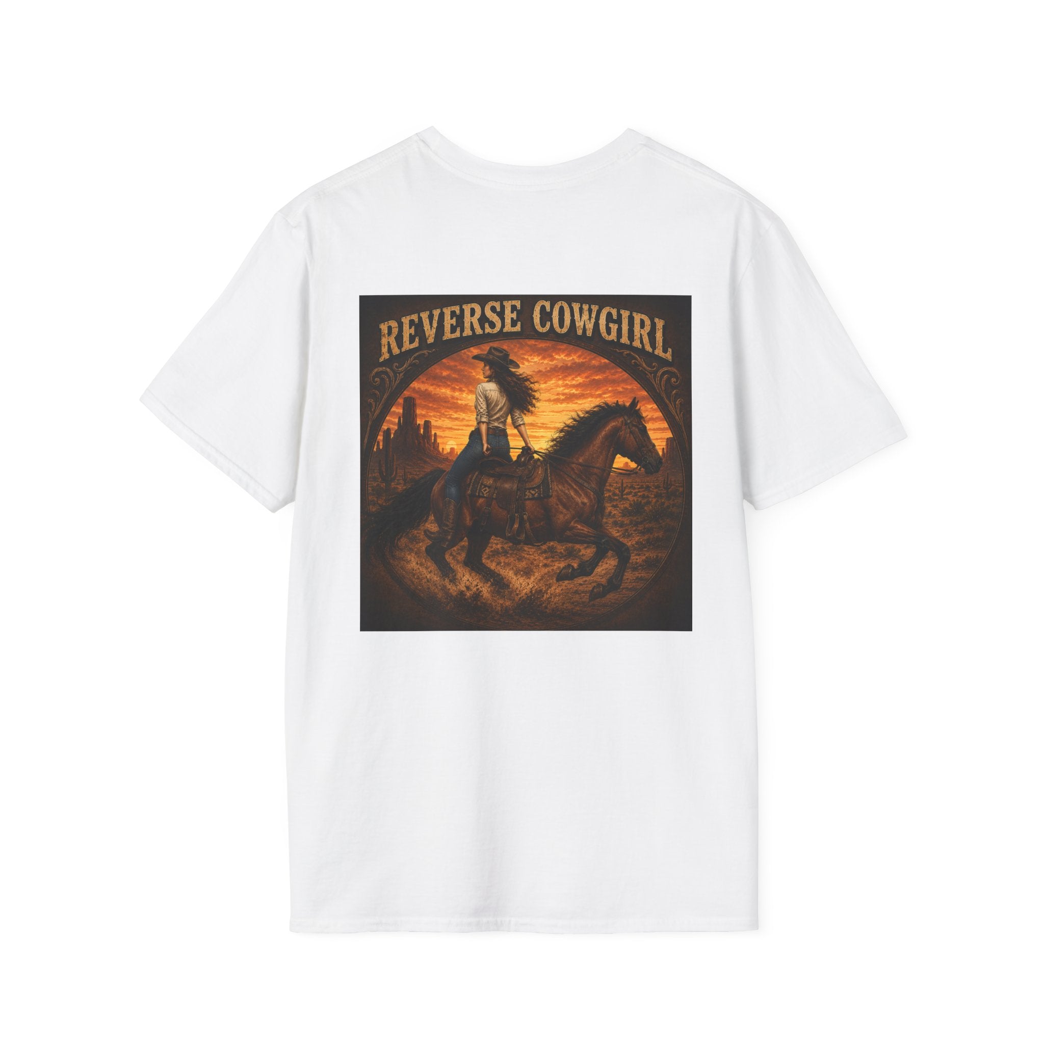 Reverse Cowgirl T‑Shirt — Orgy Coin 3