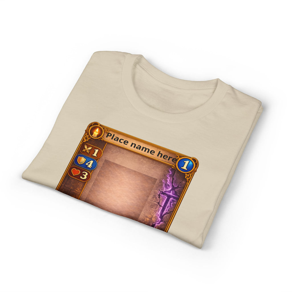 Trading Card Game Spell Card T-Shirt — Customizable Fantasy Card Design