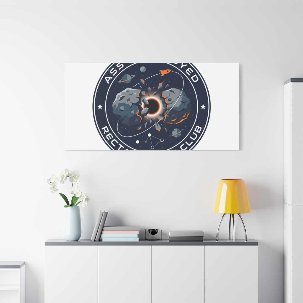 Cosmic Mission Patch Canvas | Space, Rocket, Astronaut, Deep Space