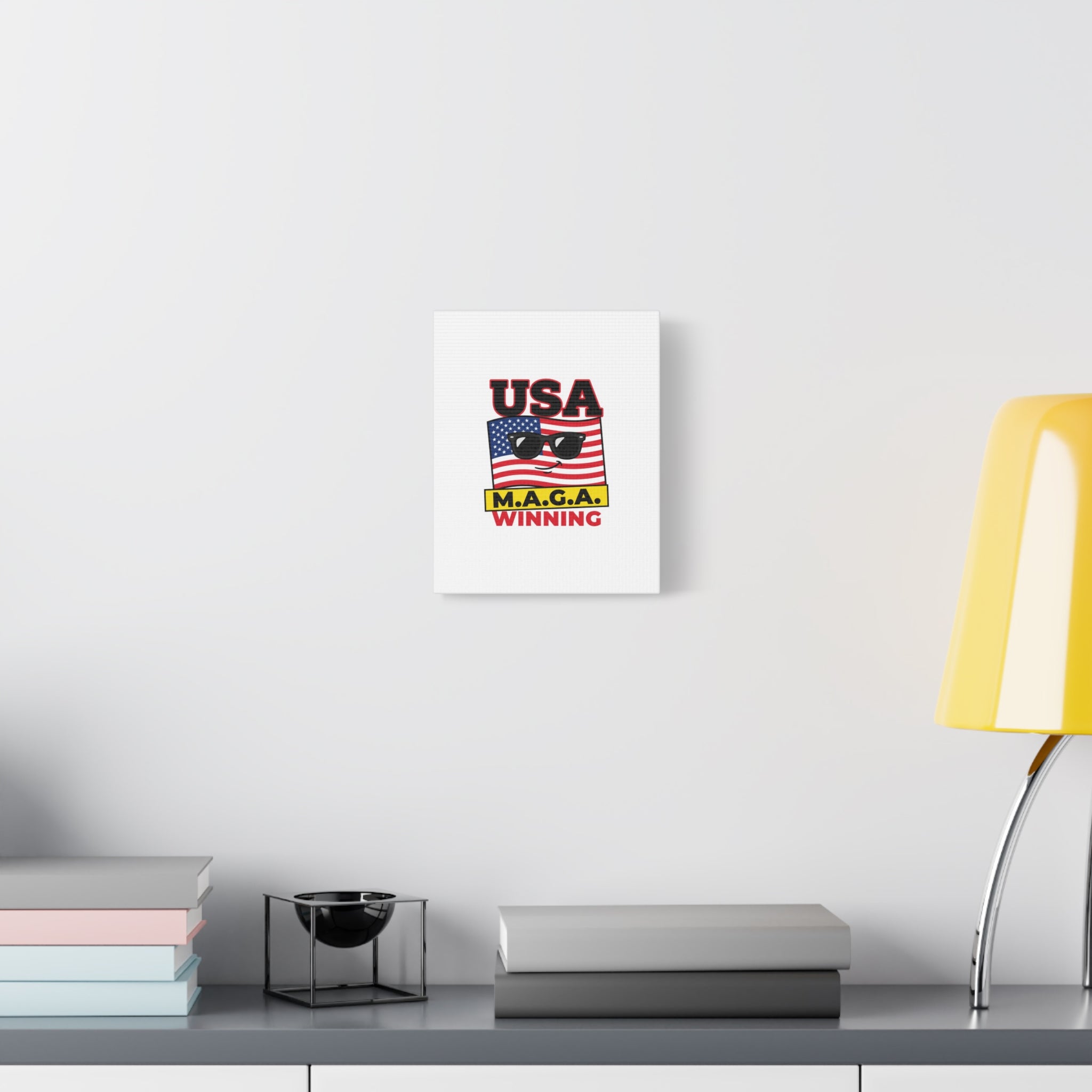 USA winning Canvas
