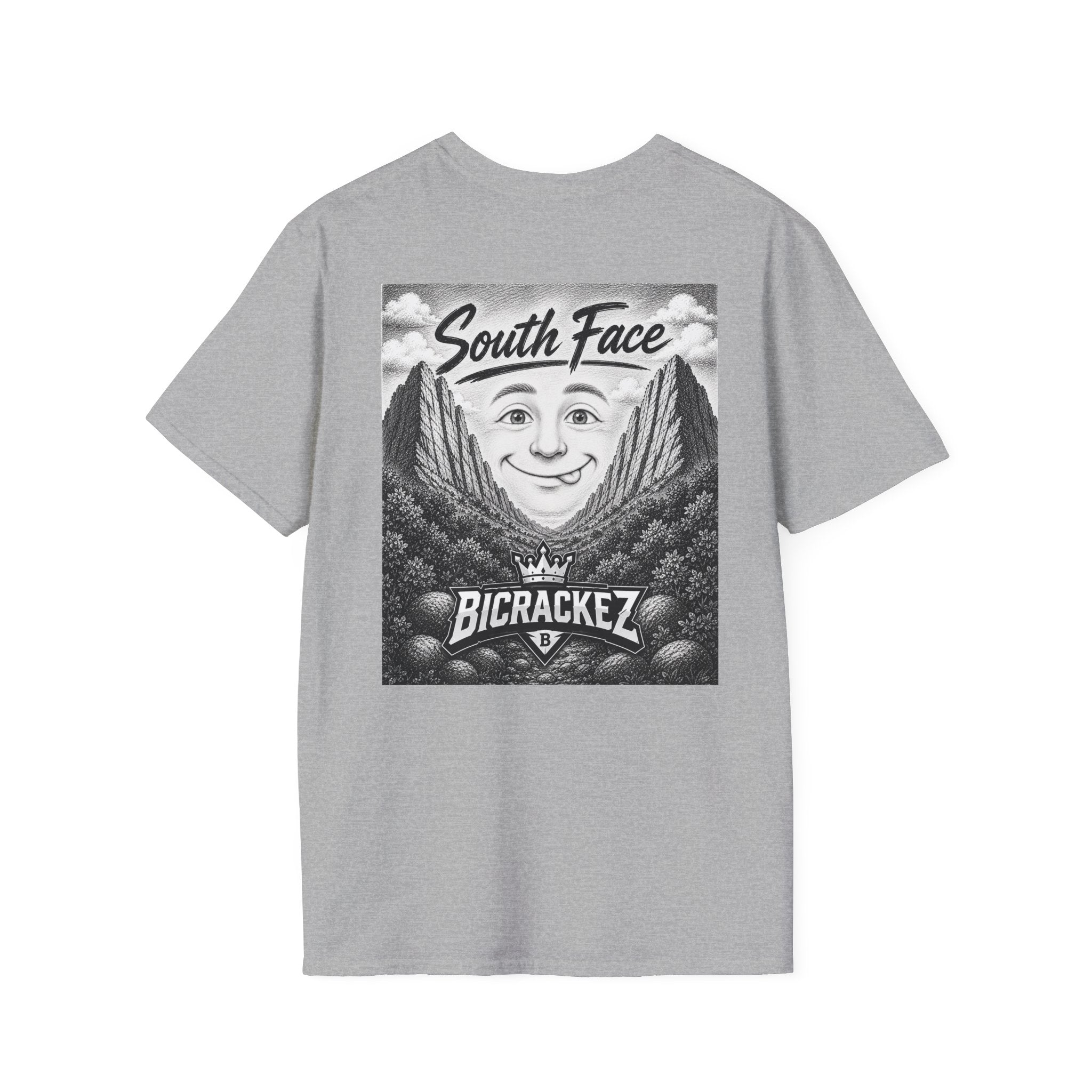 South Face Graphic Tee —Orgy Coin 9- Oral