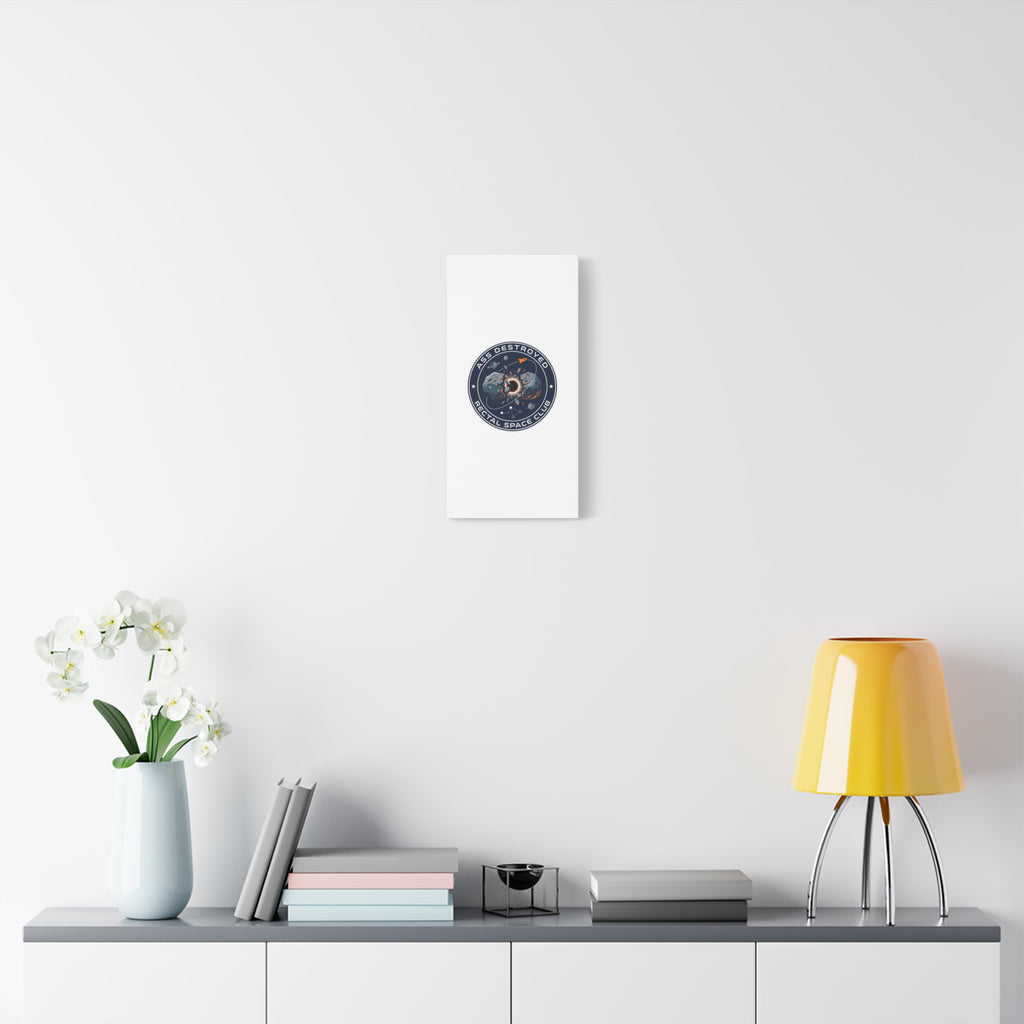 Cosmic Mission Patch Canvas | Space, Rocket, Astronaut, Deep Space
