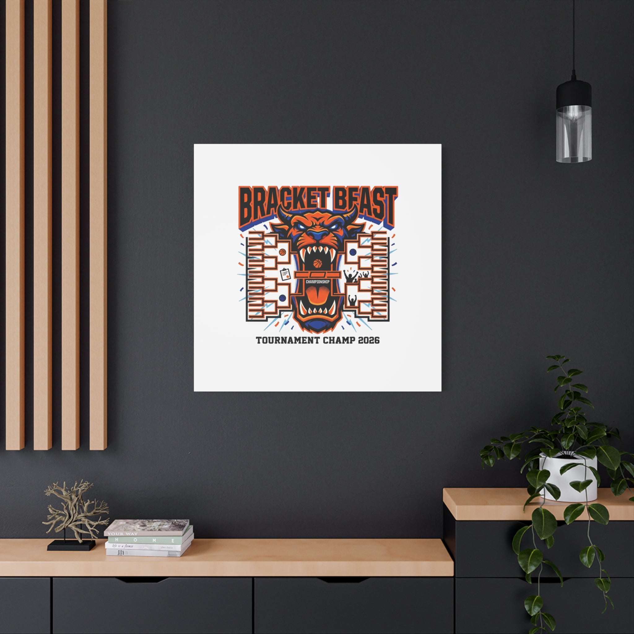 Bracket Beast Canvas | College Tournament Bracket, Gameday Hoops 2026