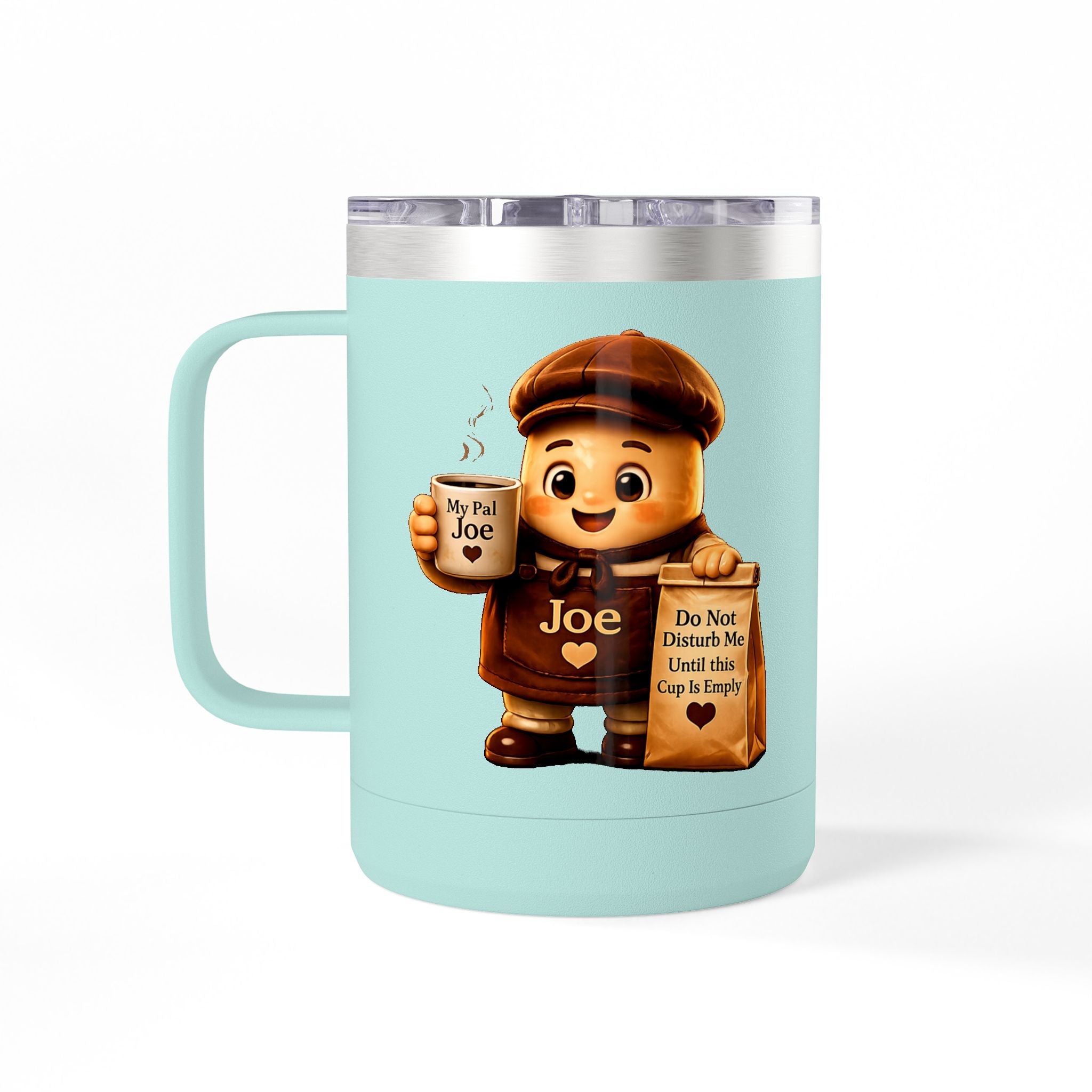 My Pal Joe Coffee Mug Tumbler – 15oz Insulated Coffee Cup