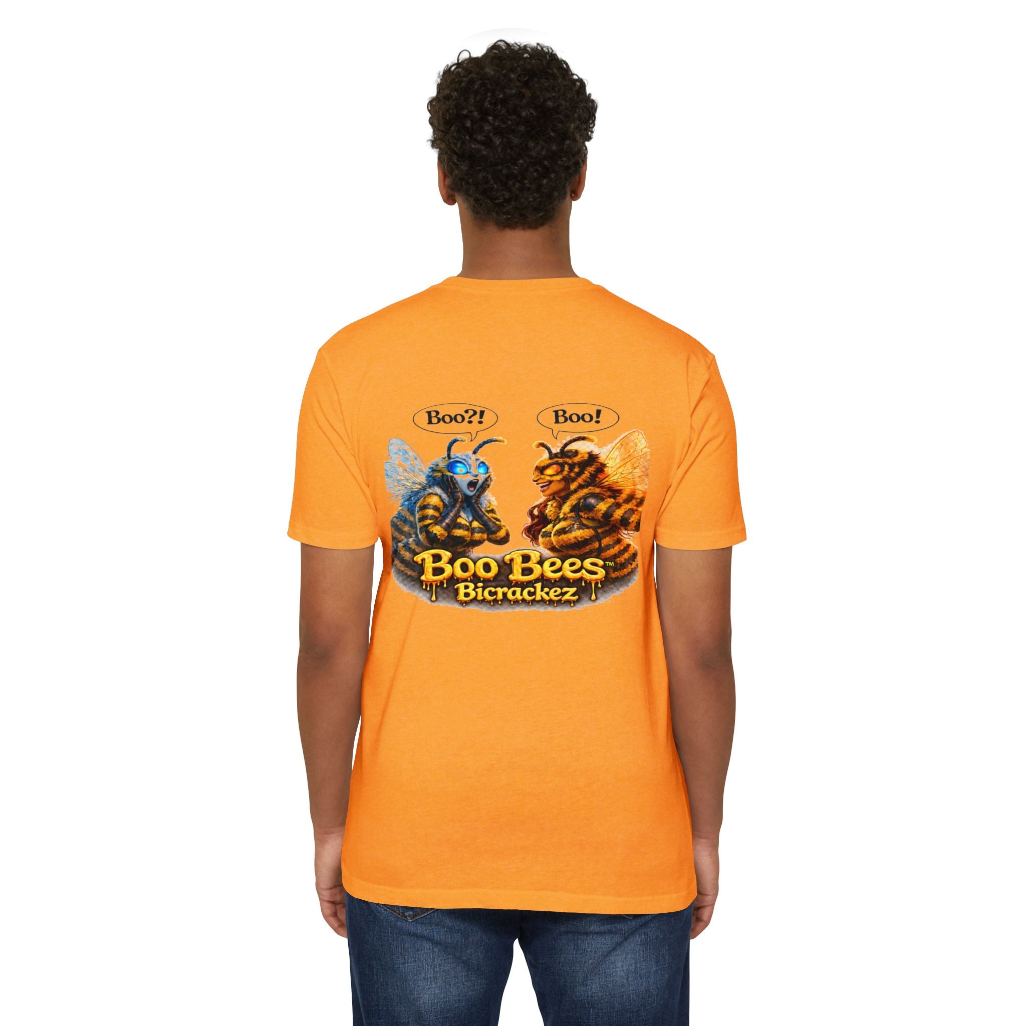 Boo Bees Graphic T-Shirt — 'Boo? Boo!' Bee Halloween Tee
