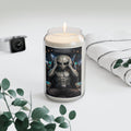 Hear no Evil Alien Pilot Scented Soy Candle — 13.75 oz (Space Cockpit Artwork)