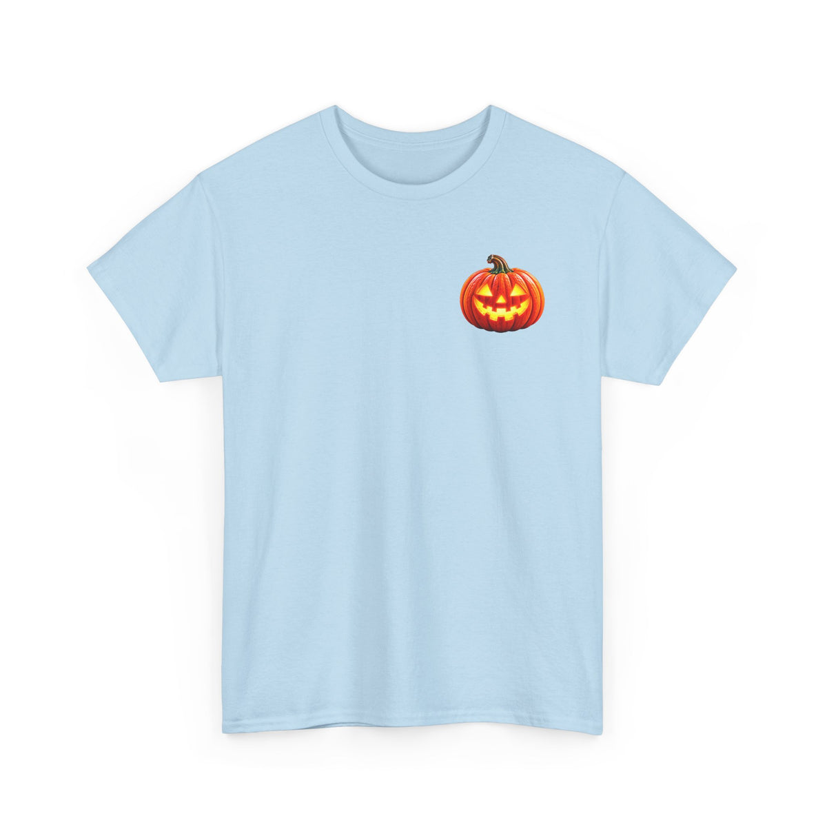 Halloween Raccoon Tee — Cute Jack-o'-Lantern "Happy Halloween" Shirt