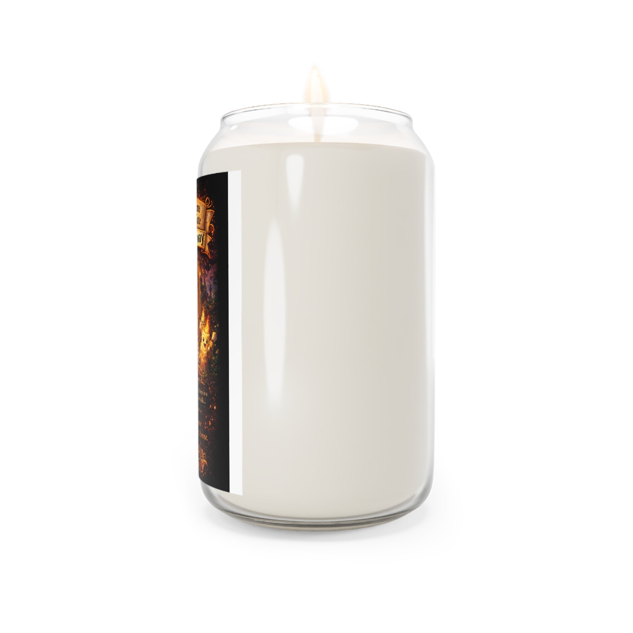 Soy Scented Candle — 'The First Flame Beyond the Gate' 13.75oz
