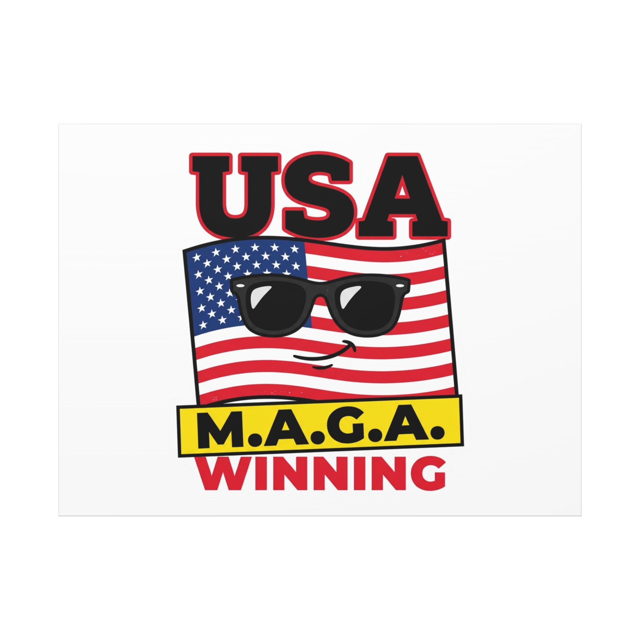 USA winning Canvas