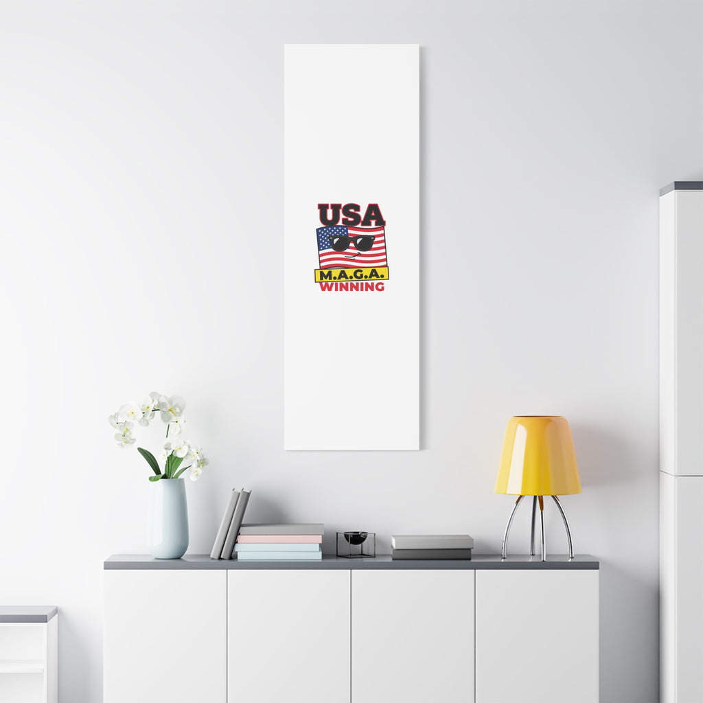USA winning Canvas