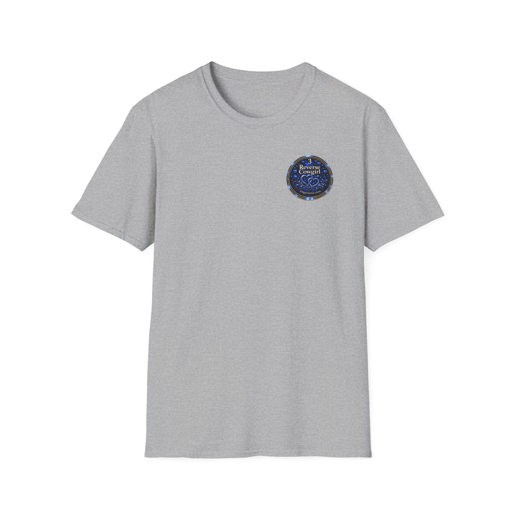 Reverse Cowgirl T‑Shirt — Orgy Coin 3