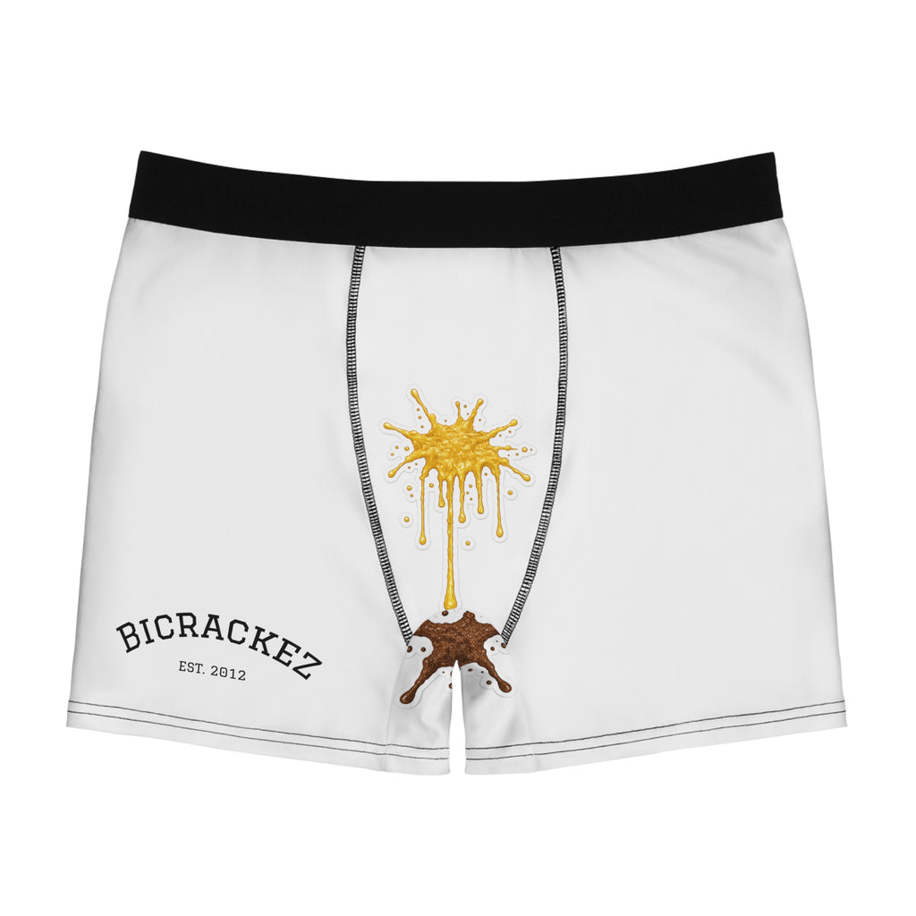 Code Brown Stain Averted Men's Boxer Briefs – Funny Drip Print AOP