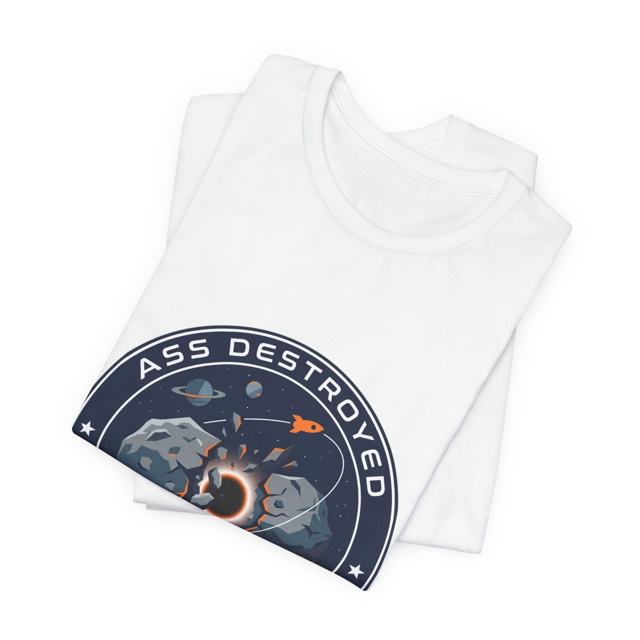 Mission Patch Rocket Tee | space, astronaut, cosmic mission patch