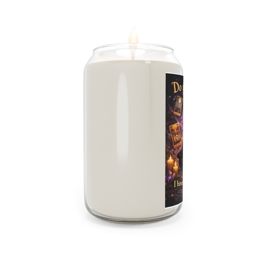 Do Not Disturb Black Cat Candle — "I Haven't Had My Coffee" Scented Soy Candle