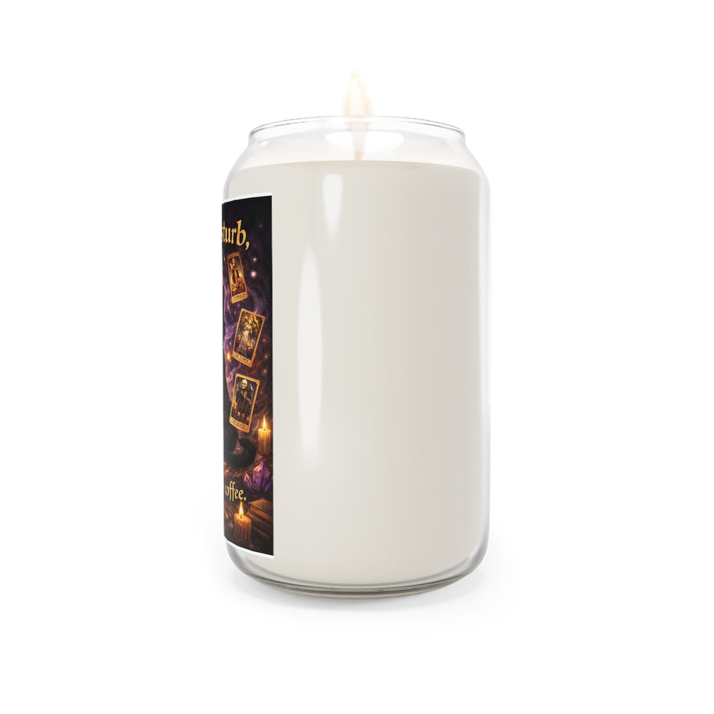 Do Not Disturb Black Cat Candle — "I Haven't Had My Coffee" Scented Soy Candle