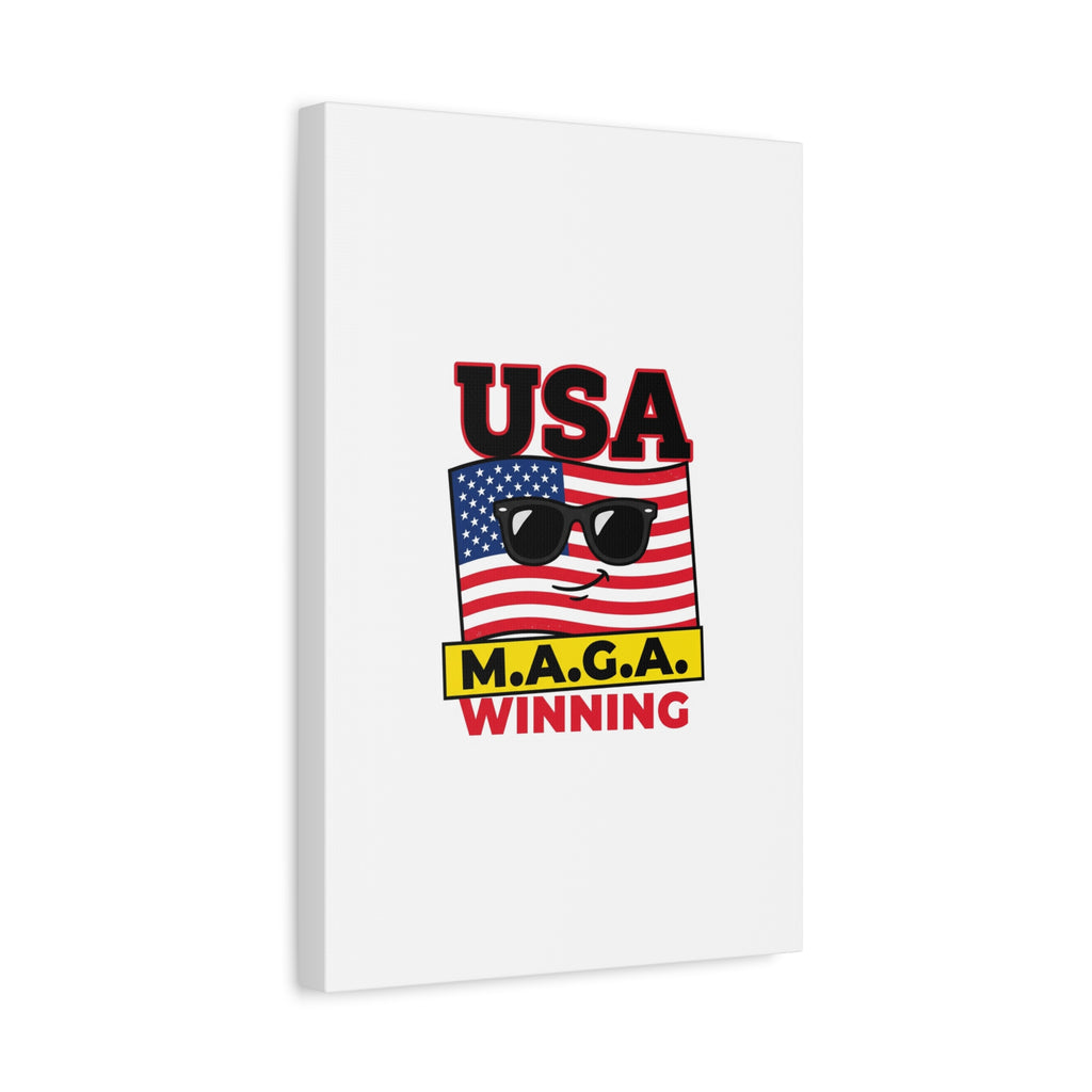 USA winning Canvas