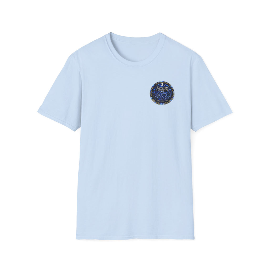 Reverse Cowgirl T‑Shirt — Orgy Coin 3