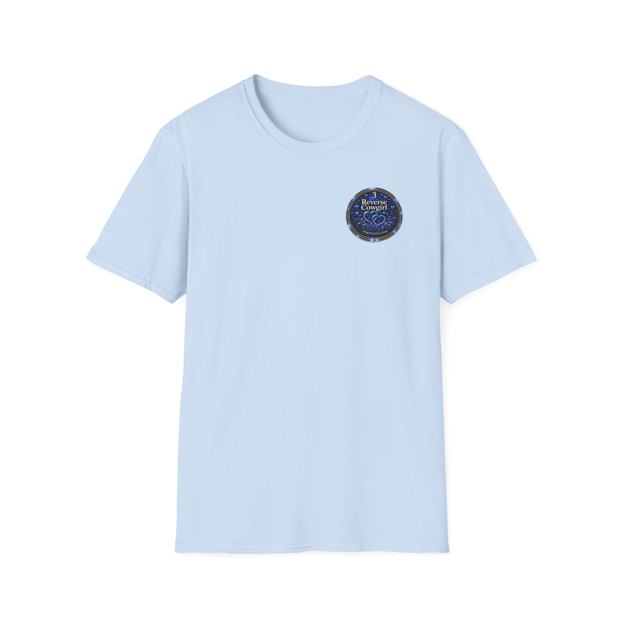Reverse Cowgirl T‑Shirt — Orgy Coin 3