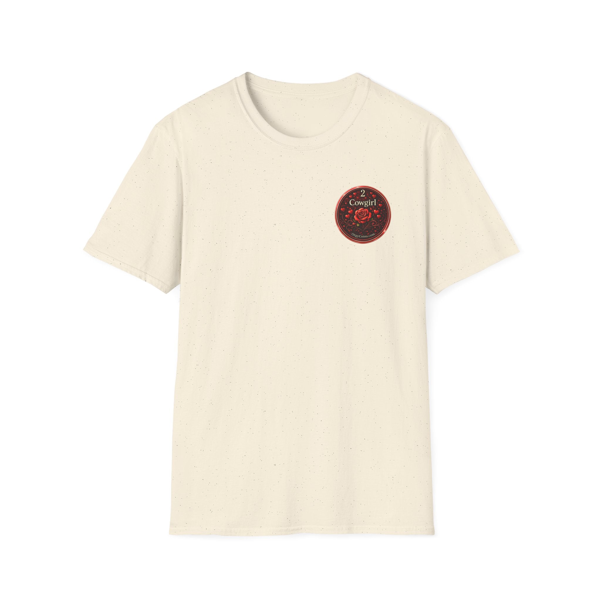 Cowgirl Rose Badge T-Shirt – Orgy Coin 2