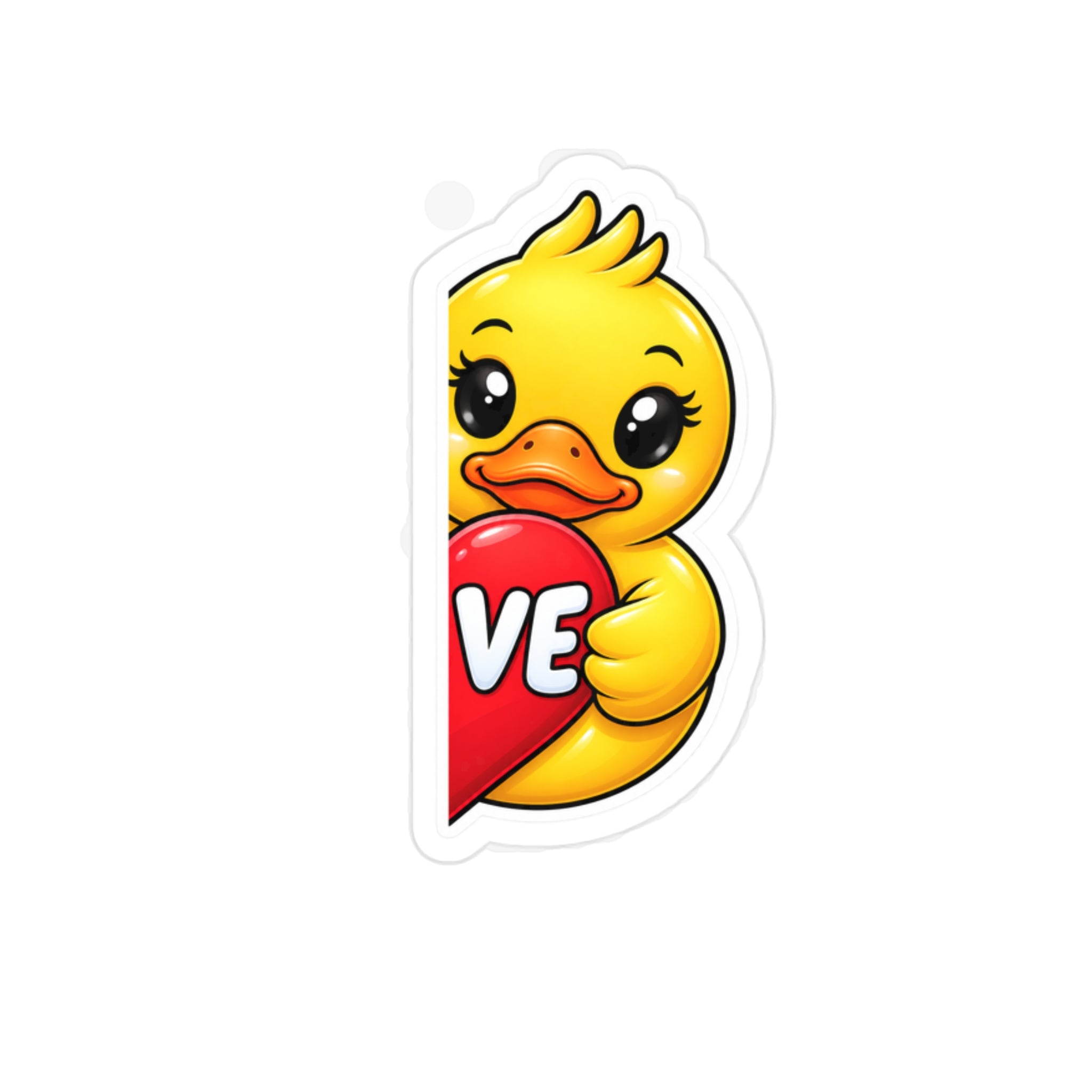 Share The LOVE Right Half VE-Cut Vinyl Sticker — Outdoor Transparent Love Sticker