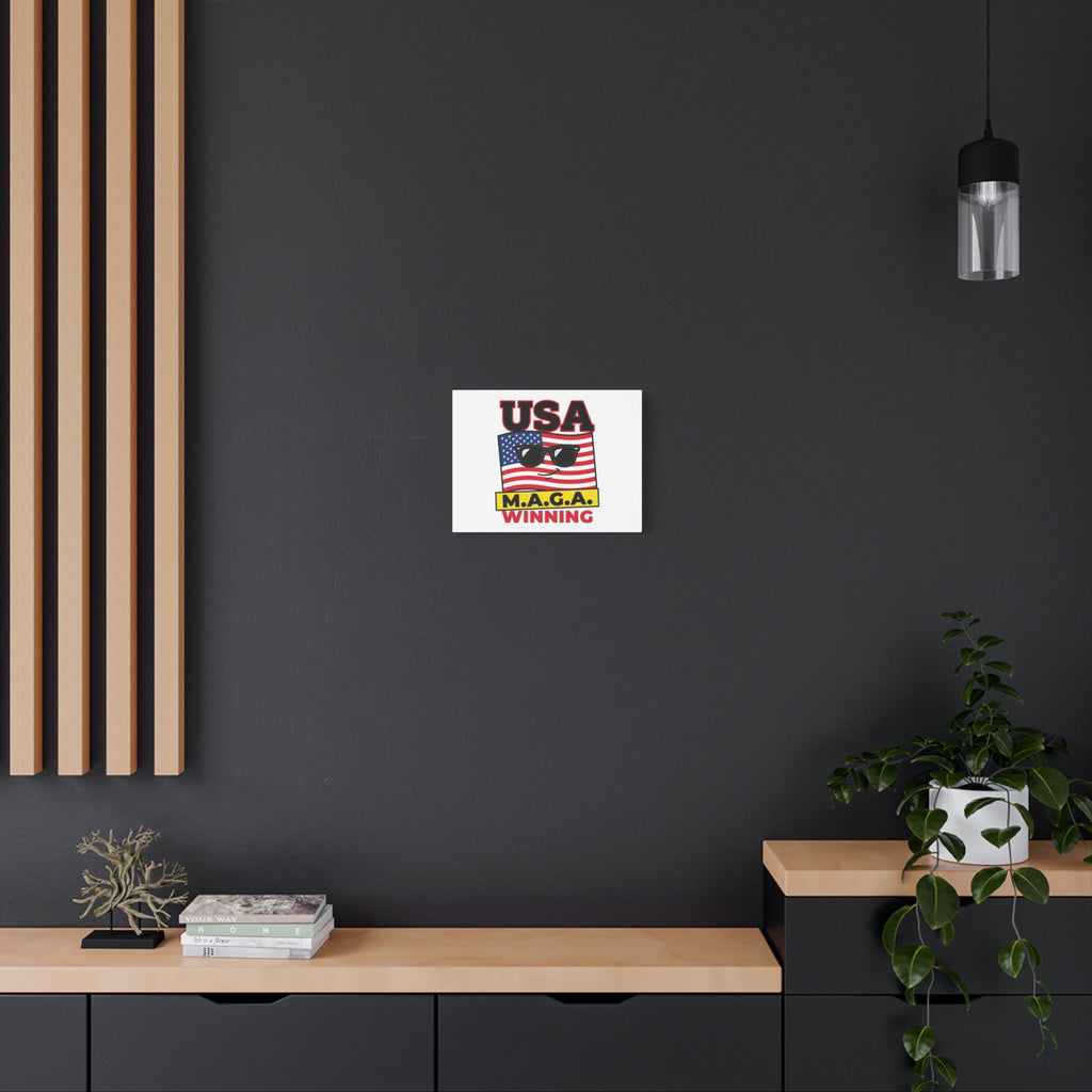 USA winning Canvas