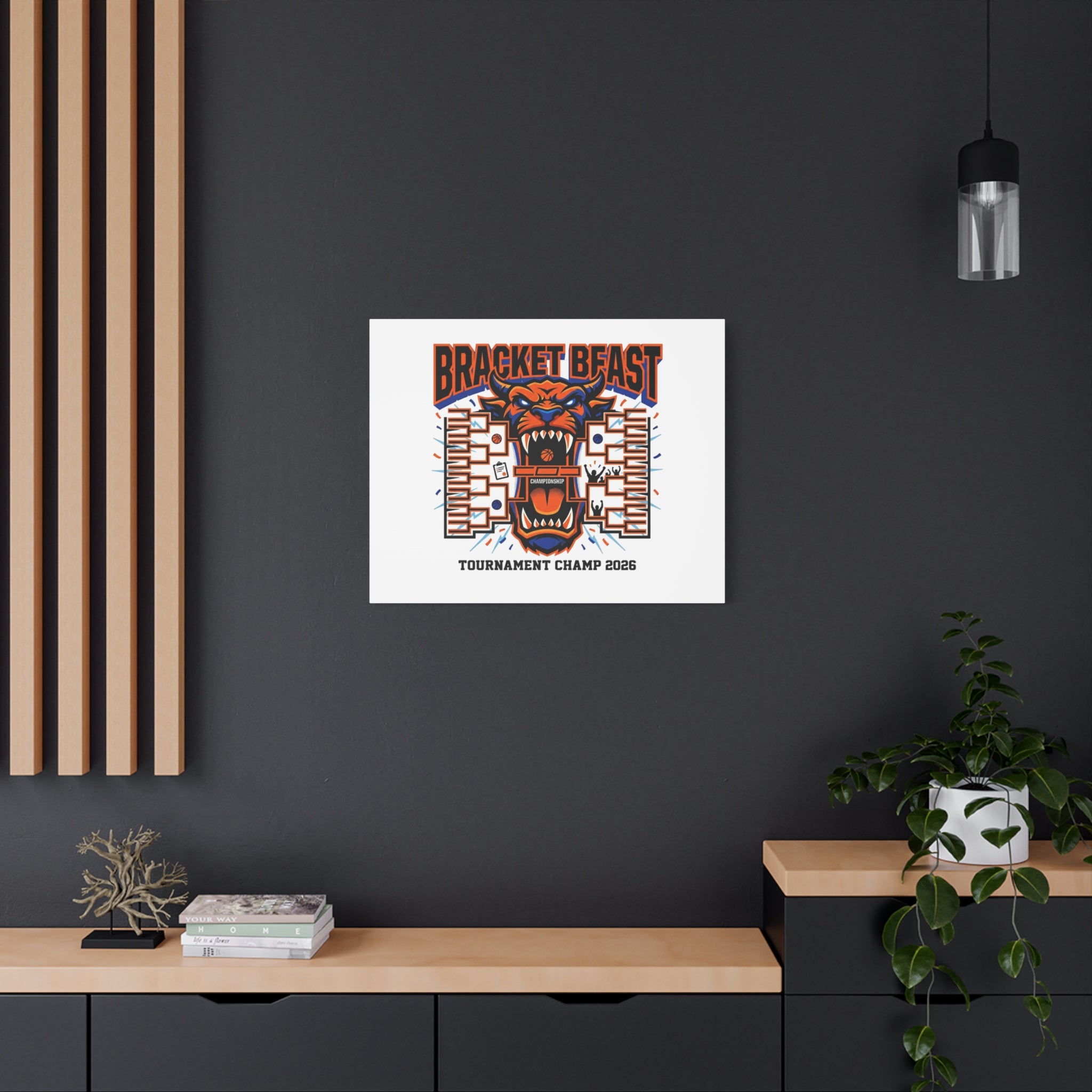 Bracket Beast Canvas | College Tournament Bracket, Gameday Hoops 2026