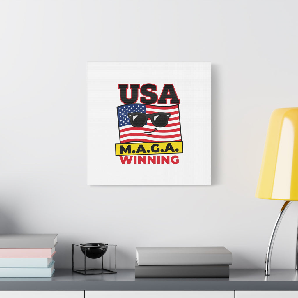USA winning Canvas