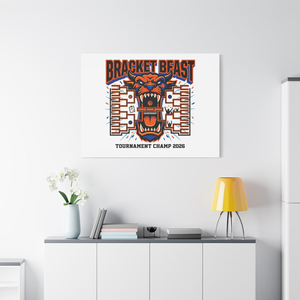Bracket Beast Canvas | College Tournament Bracket, Gameday Hoops 2026
