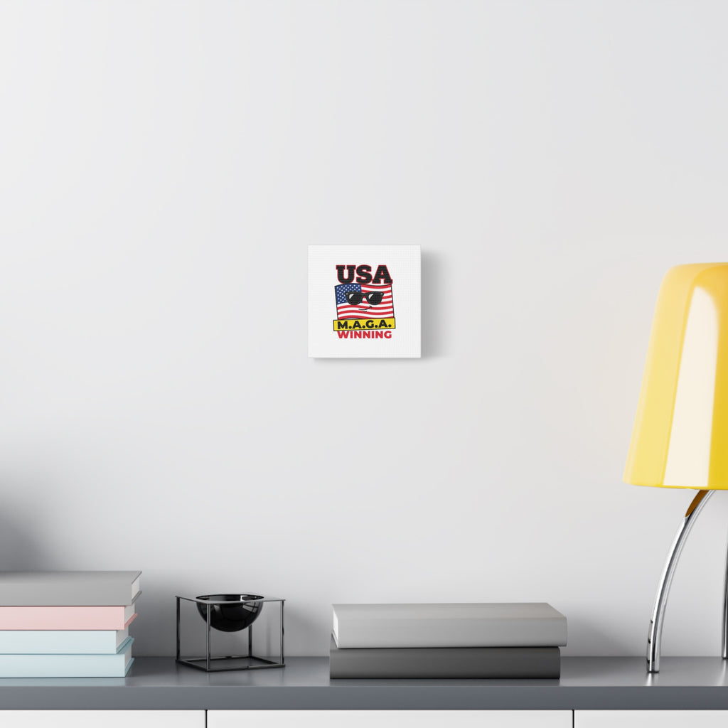 USA winning Canvas