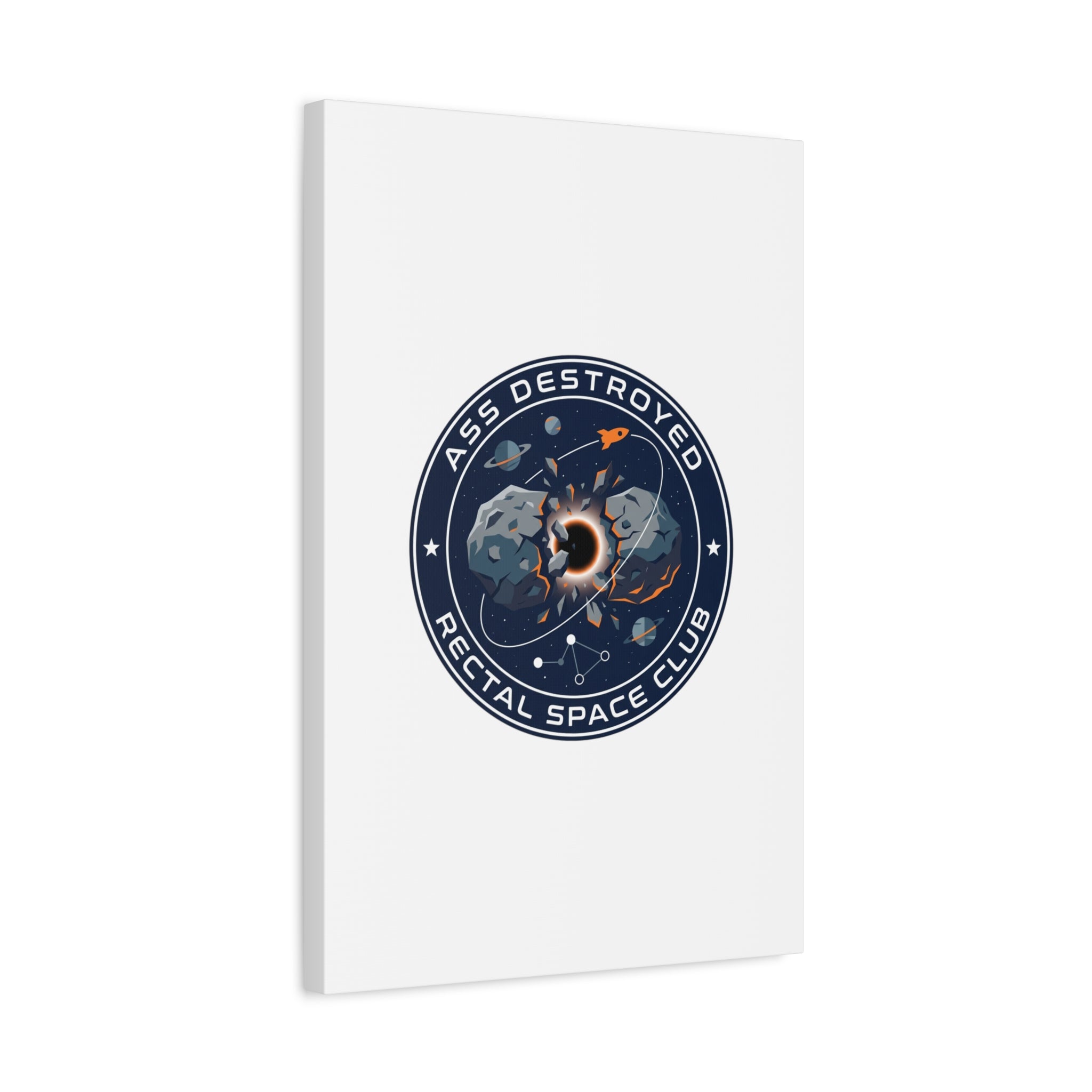 Cosmic Mission Patch Canvas | Space, Rocket, Astronaut, Deep Space