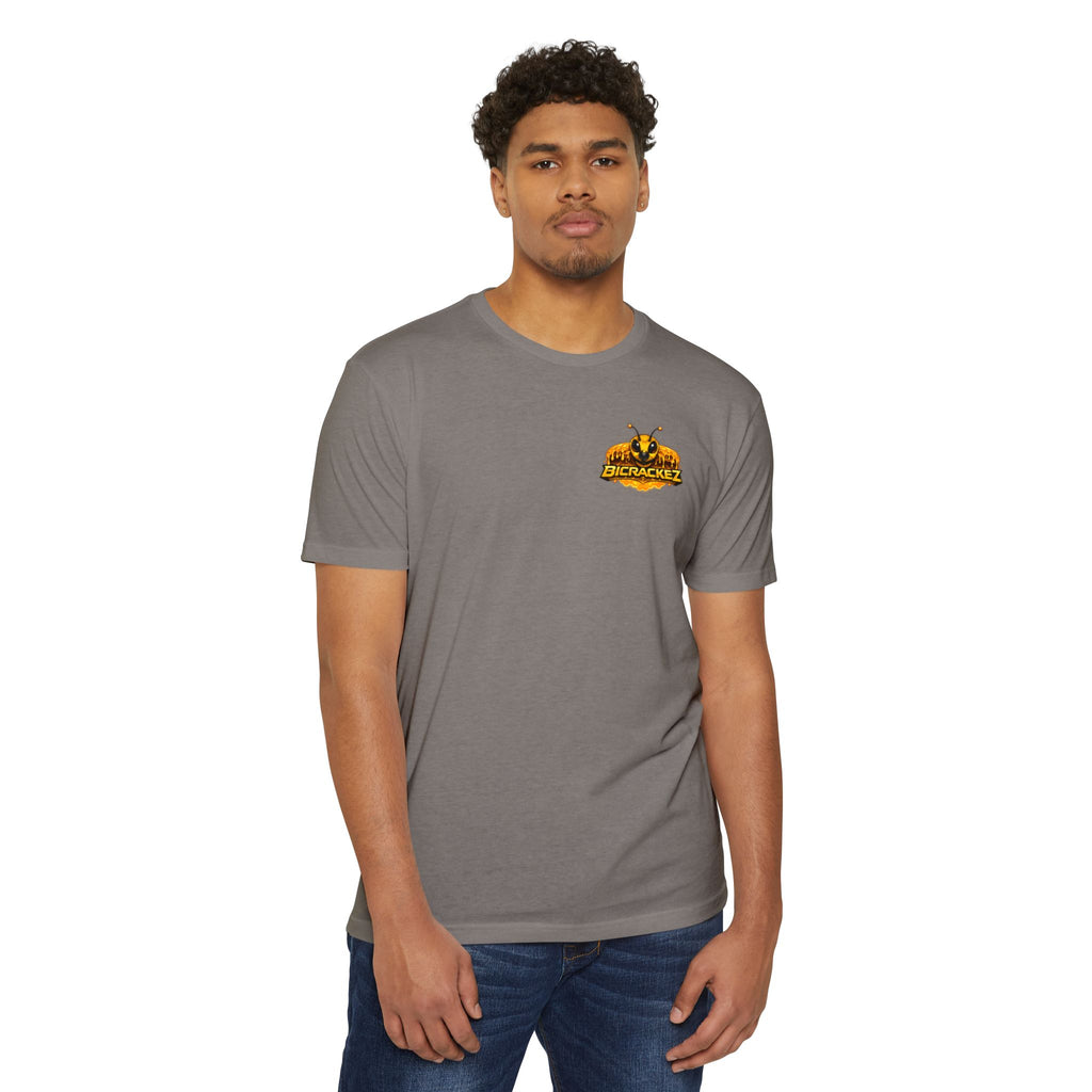 Bee Team Graphic T-Shirt — 'The Bee Team Bcrackez' Cartoon Logo Tee