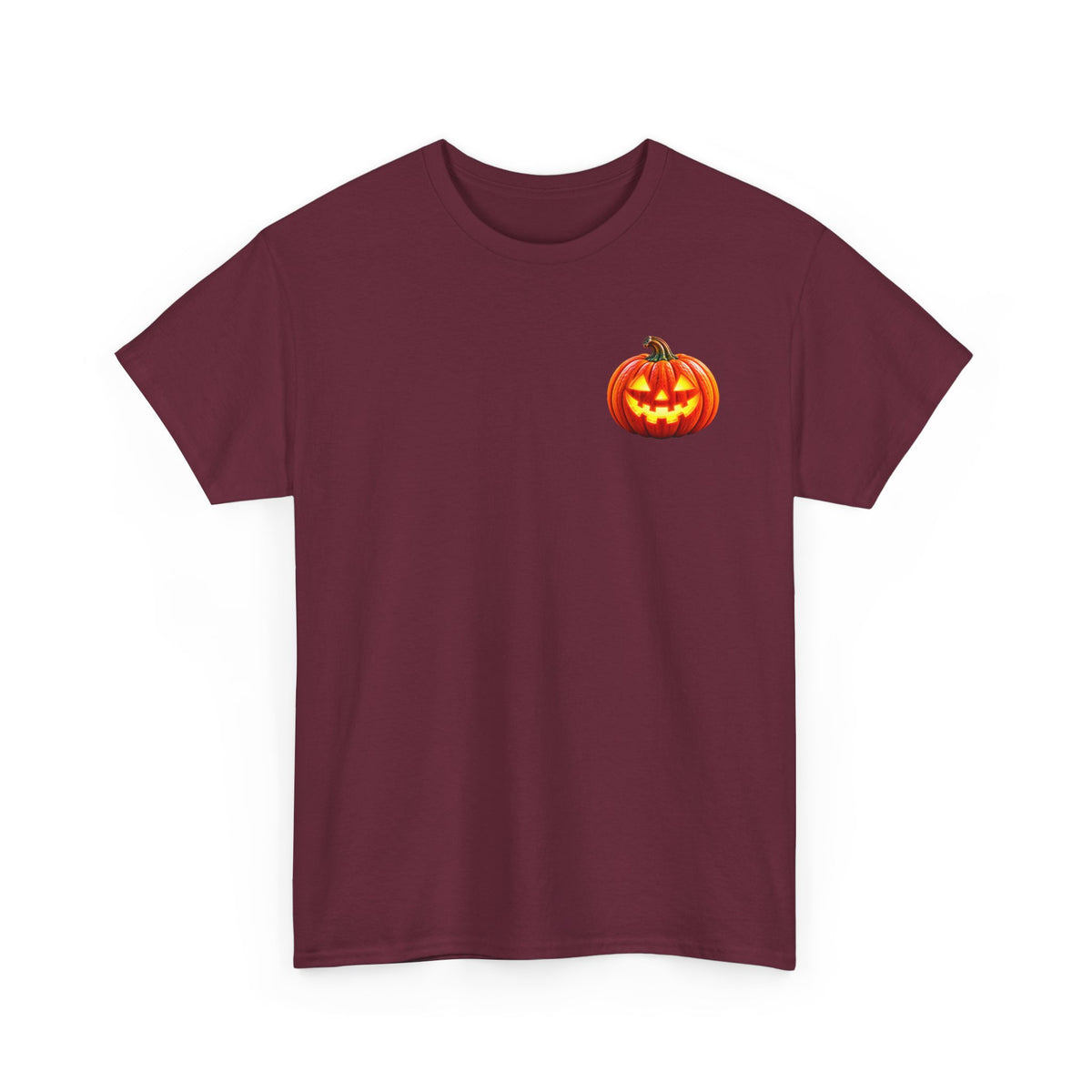 Halloween Raccoon Tee — Cute Jack-o'-Lantern "Happy Halloween" Shirt