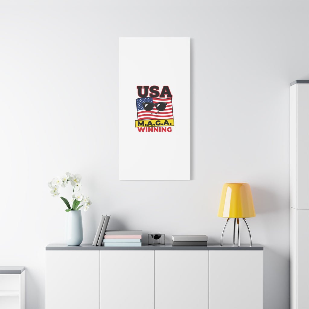 USA winning Canvas